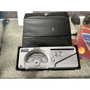 Q12E Chromatic Tuner Exogenic Tuning Guitar Bass‎ Violin untested no power cord